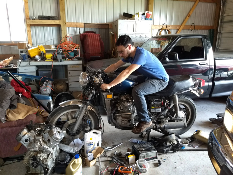 Illustration for article titled CX500 Progress